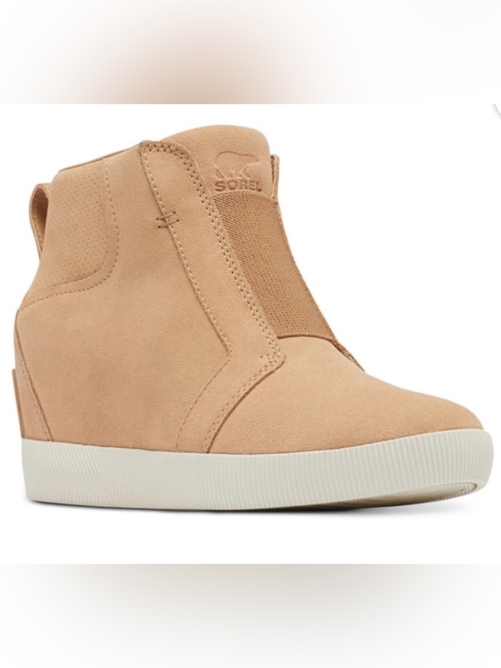 Out n About Sorel Leather Wedgie Bootie